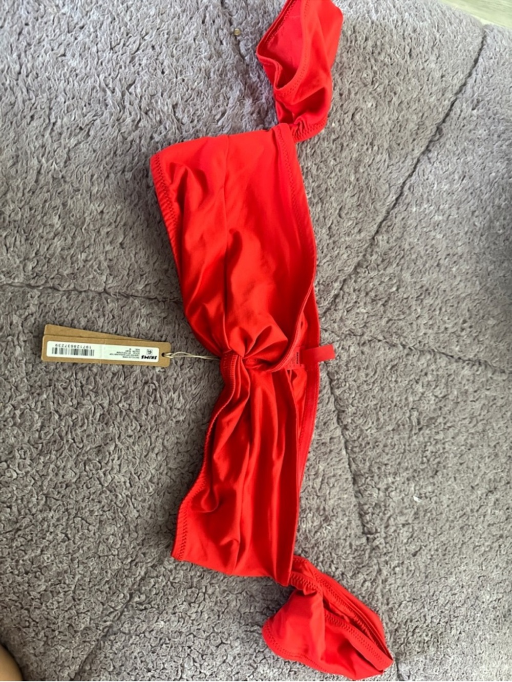 SKIMS Red Bikini Top